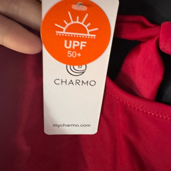Charmo Red Women's Swimwear - Picture 4 of 9